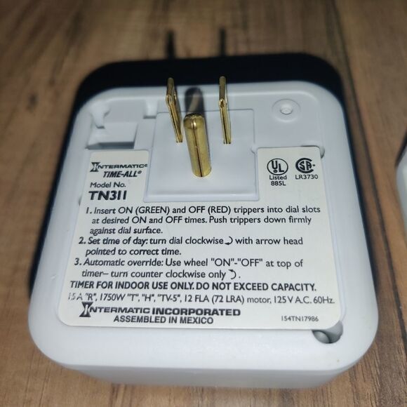Intermatic Time All Plug-In Appliance Light Timer - Picture 6 of 8